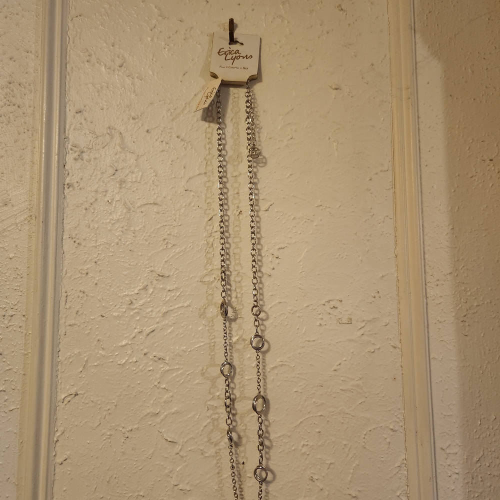 Erica Lyons Silver Chain Necklace